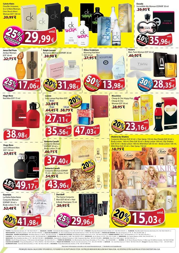 Novo folheto Beauty Stores 10a24nov