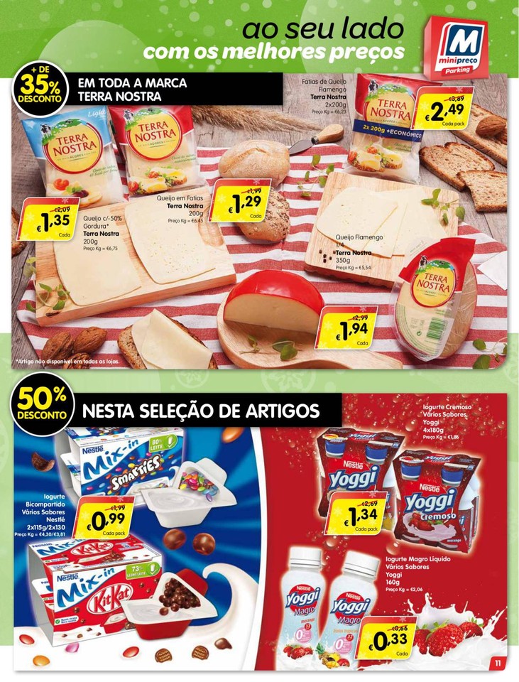 Antevisão folheto Minipreço 26 a 29 nov Parking Antevisão folheto Minipreço Parking