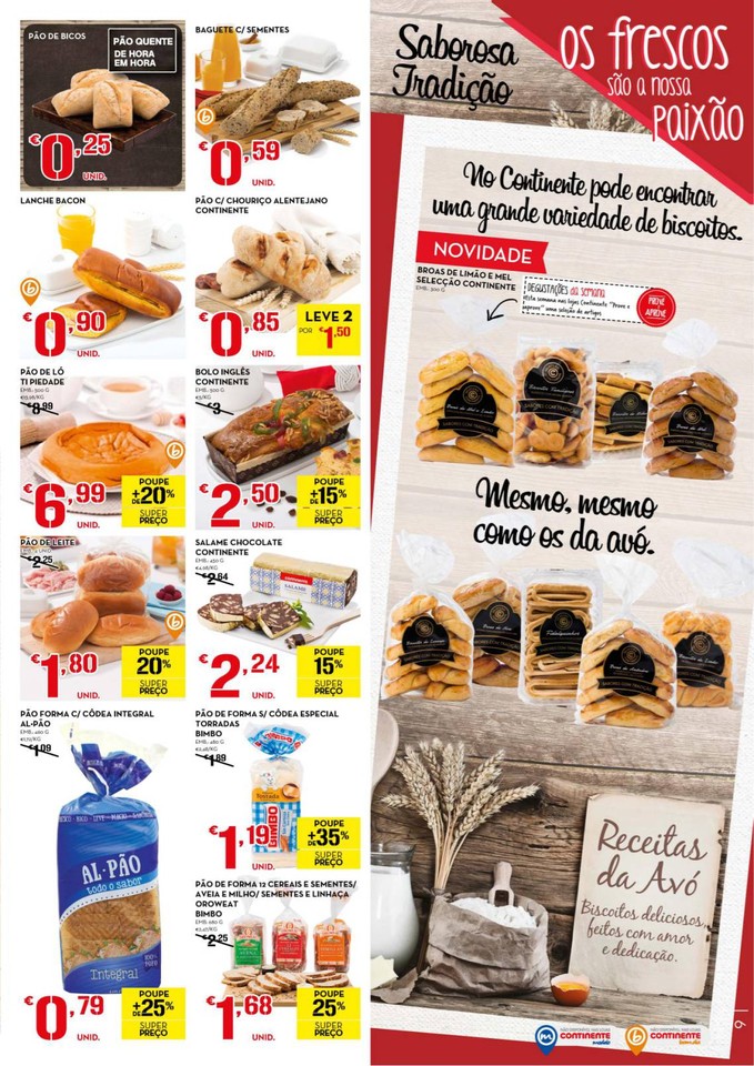 Antevisão folheto Continente 