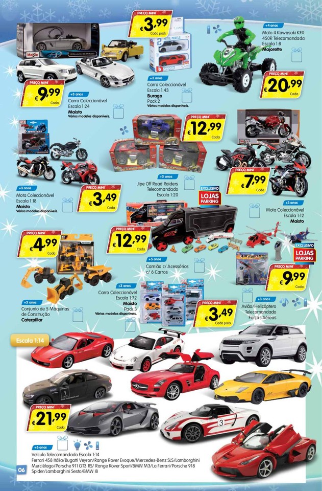 Antevisão folheto Minipreço especial brinquedos