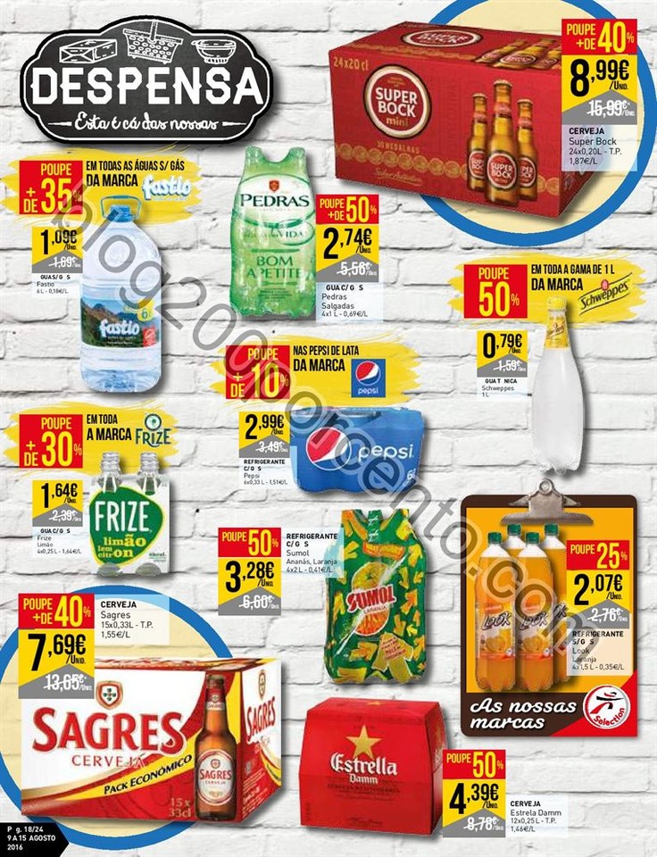 Antevisão folheto Intermarche 9a15ag