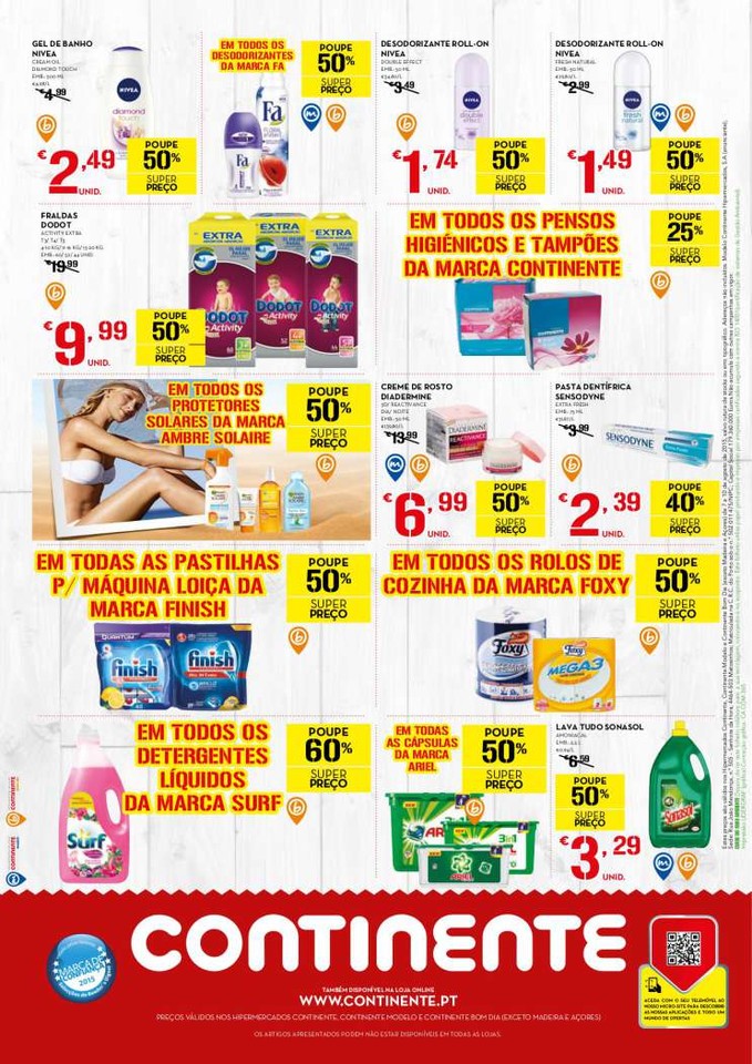 Antevisão folheto Continente especial fim de semana