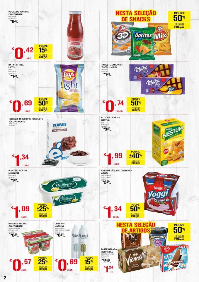 Antevisão folheto Continente especial fim de semana