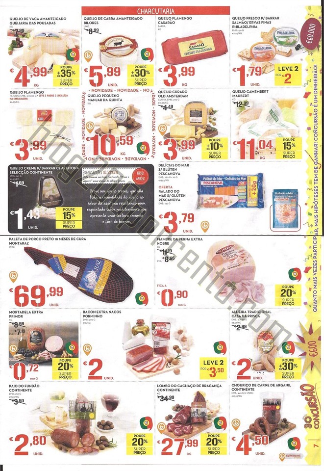 Antevisão folheto Continente 1 a 7 dez