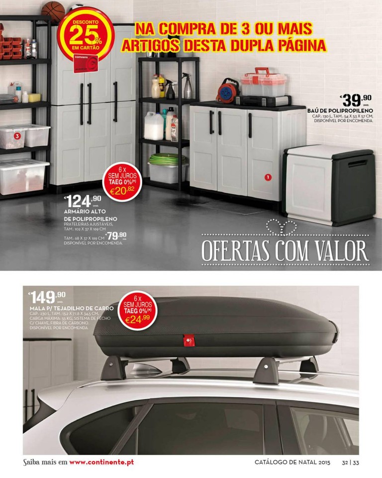 Antevisão folheto Continente especial Natal