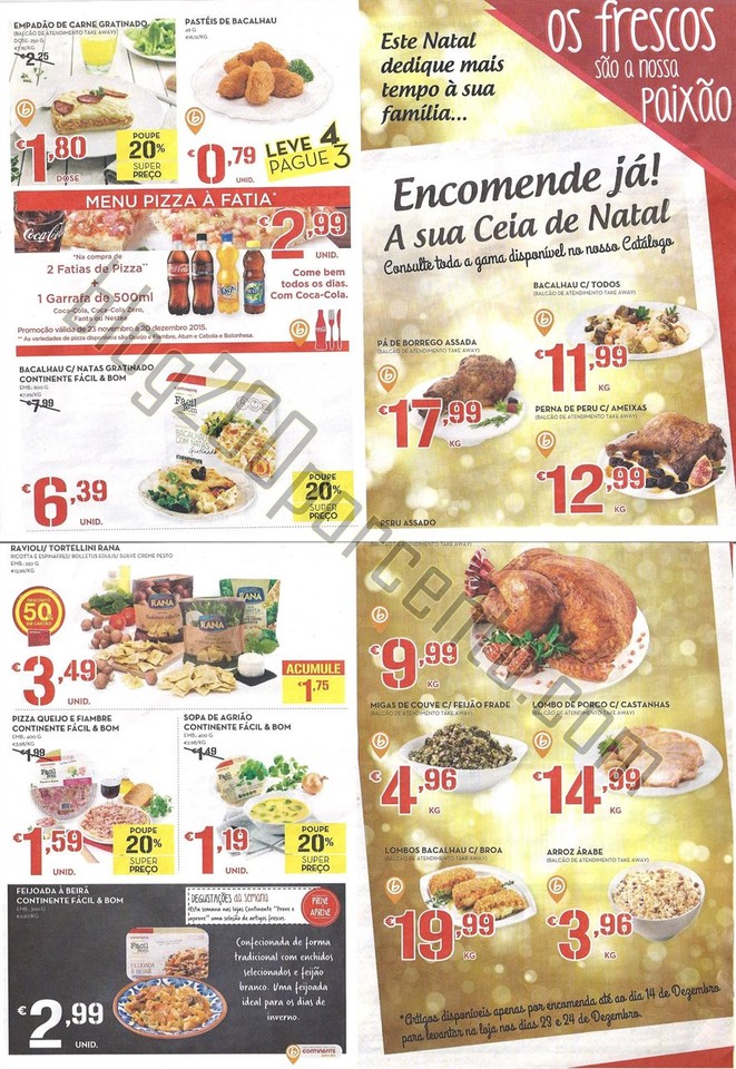 Antevisão folheto Continente 1 a 7 dez