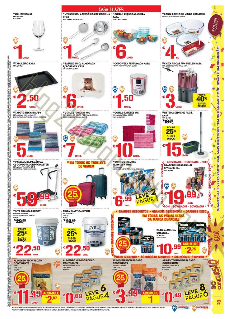 Antevisão folheto Continente 