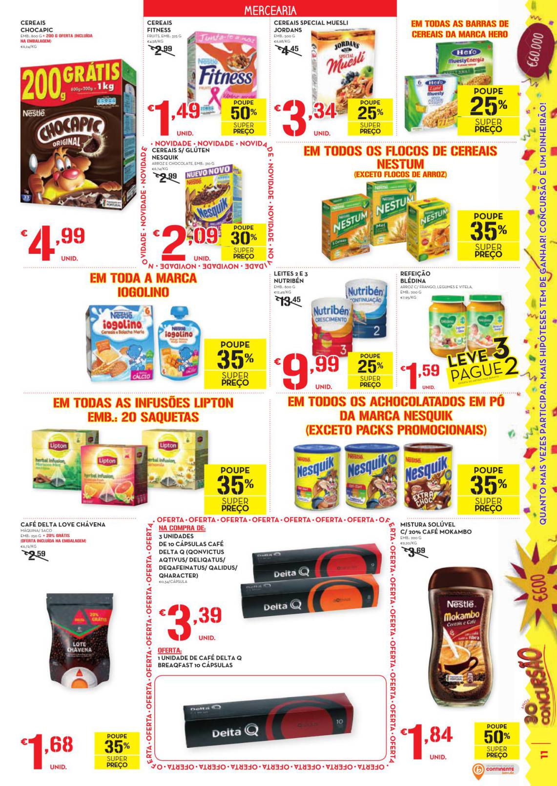 Antevisão folheto Continente 