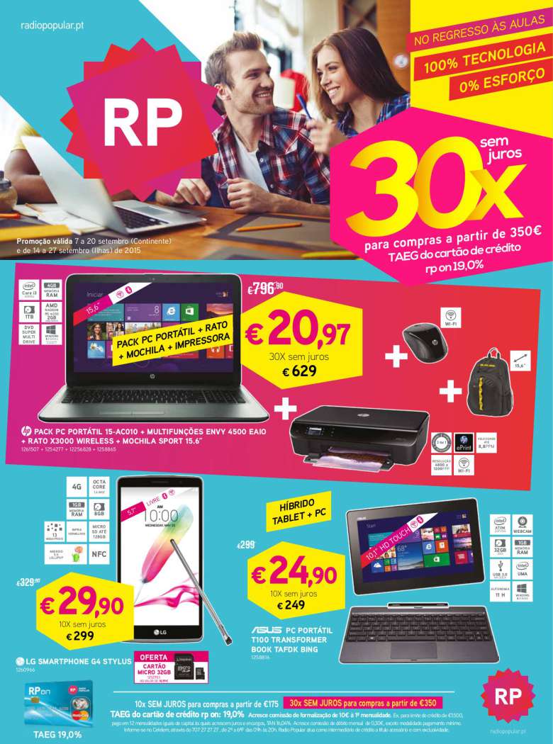 Antevisão folheto RadioPopular 7a20set