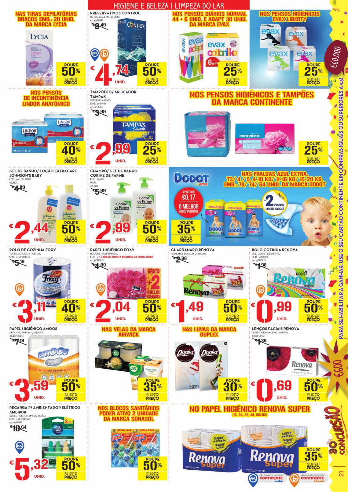 Antevisão folheto Continente