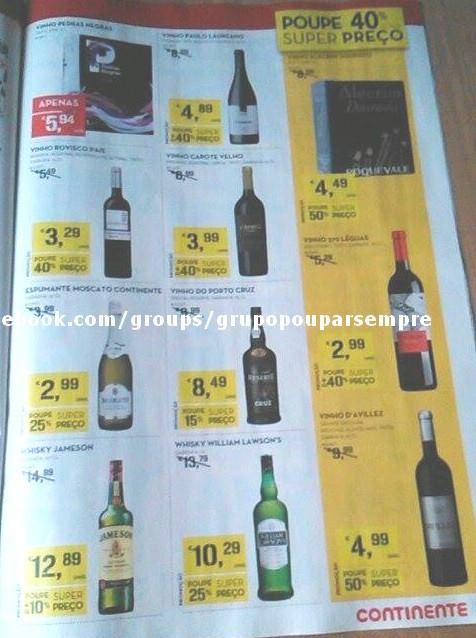 Antevisão folheto Continente 