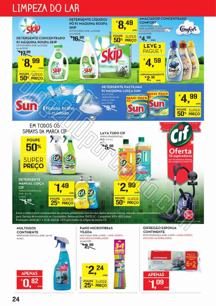 Antevisão Folheto Continente 