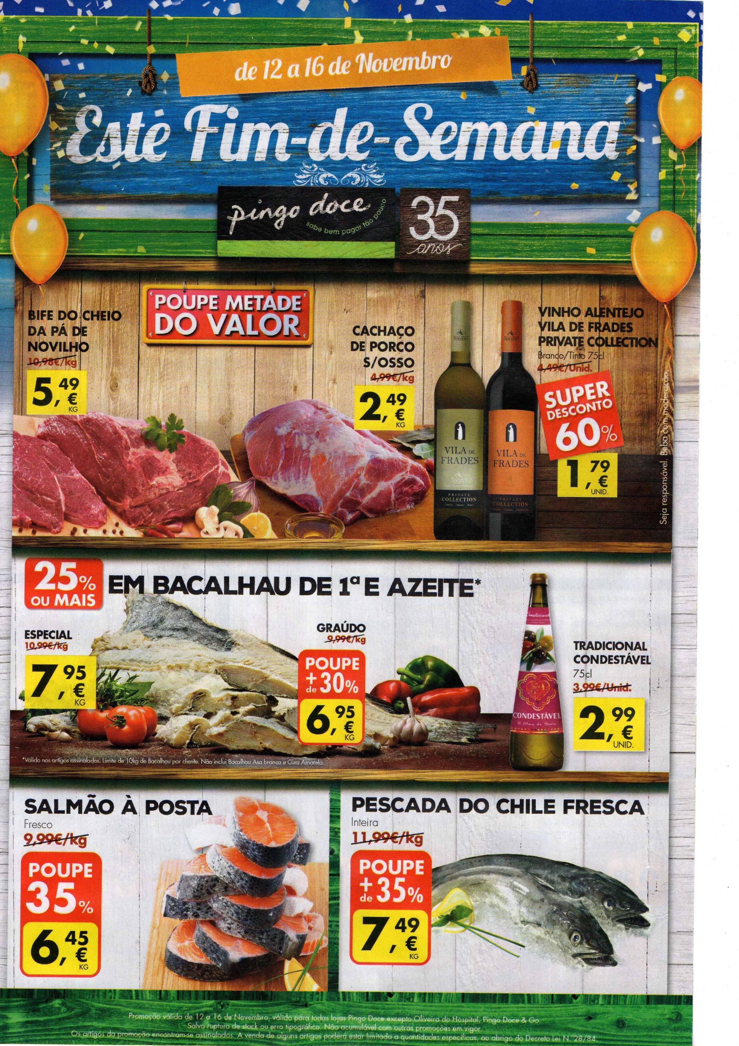 Novo folheto Pingo Doce Este Fim de Semana