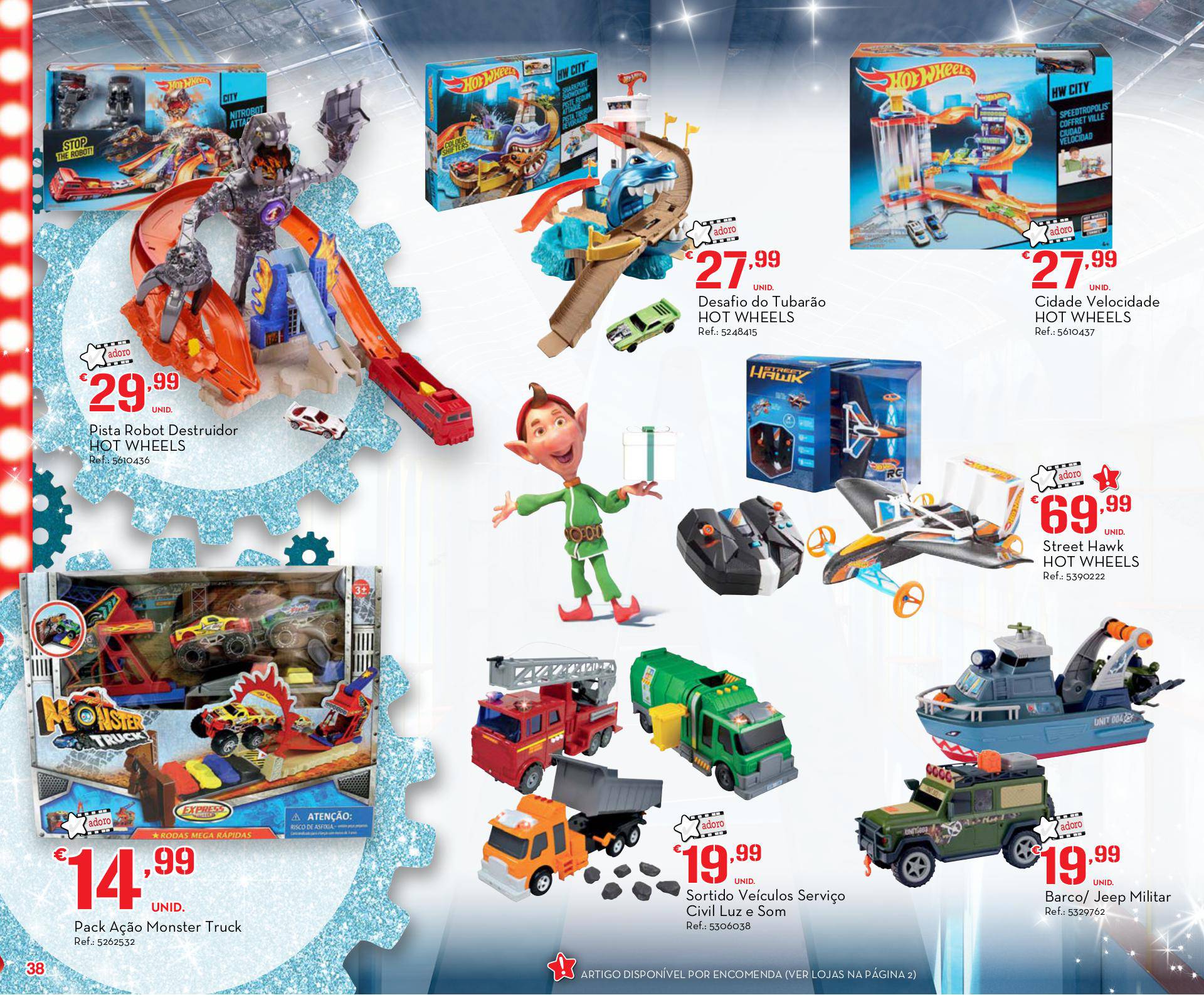 Novo folheto Continente especial brinquedos 