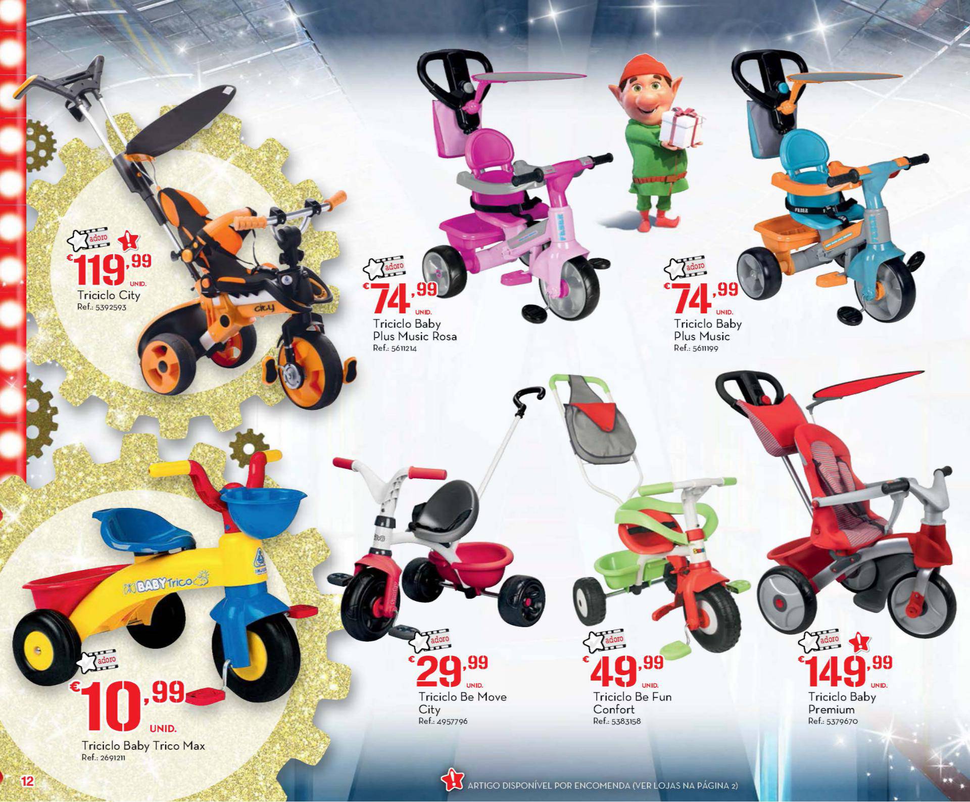 Novo folheto Continente especial brinquedos 