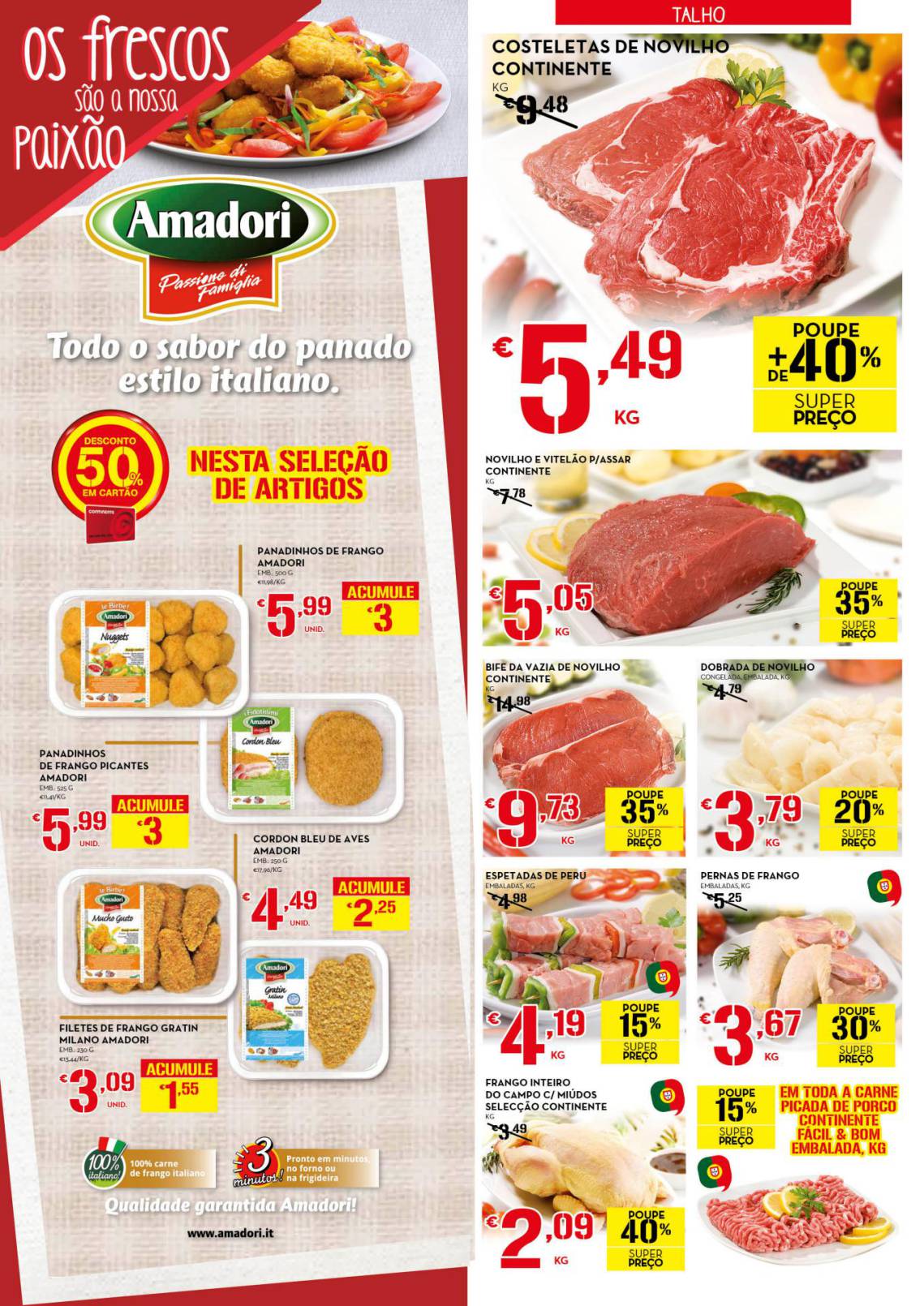 Antevisão folheto Continente 