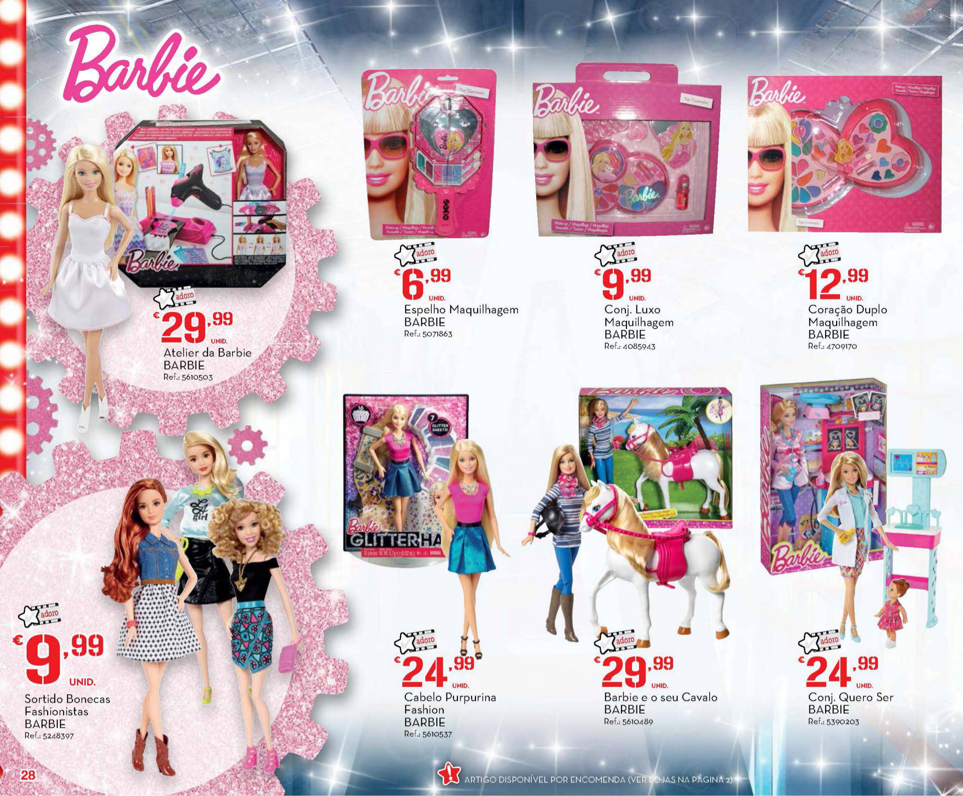 Novo folheto Continente especial brinquedos 