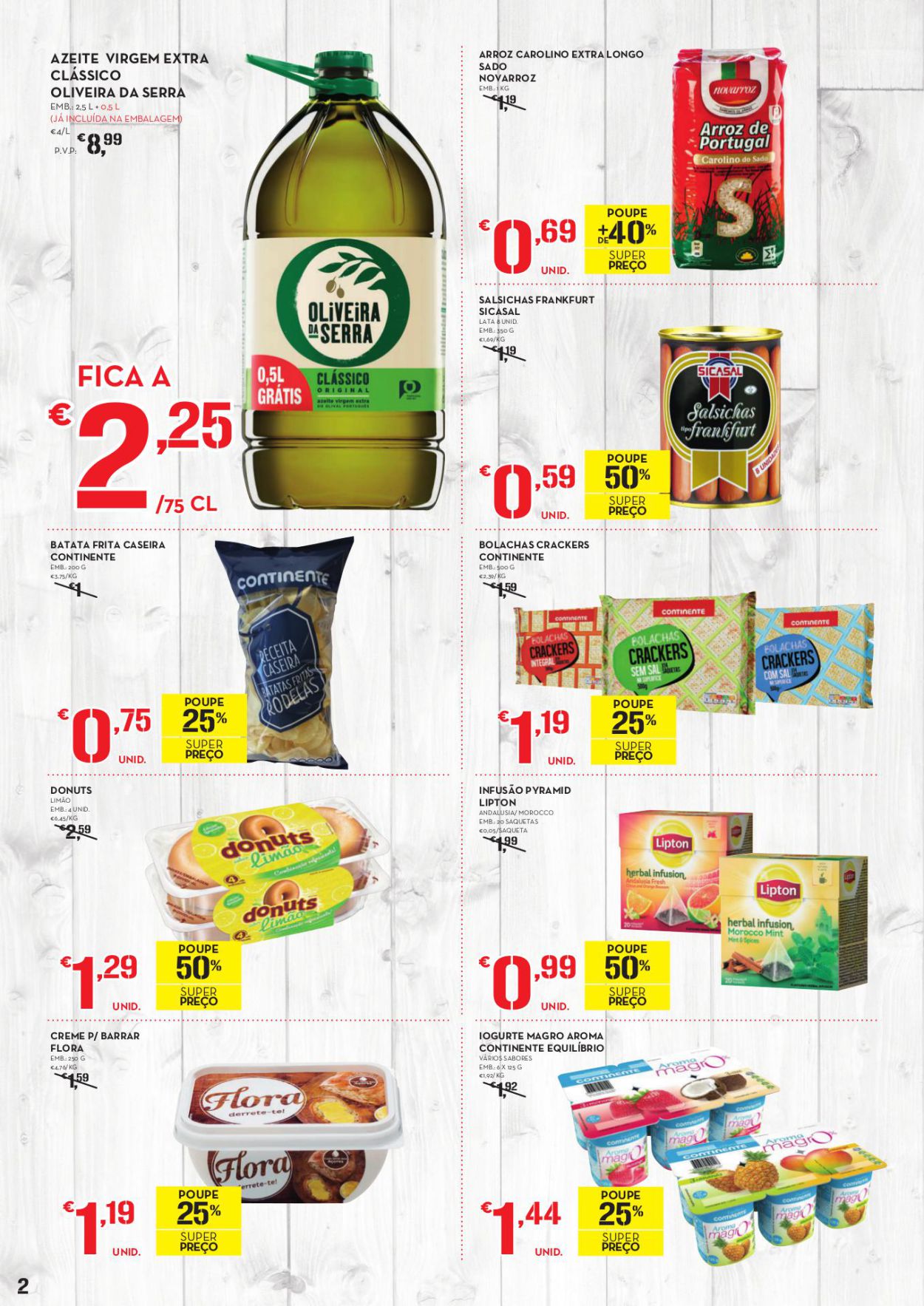 Antevisão folheto Continente especial fim de semana