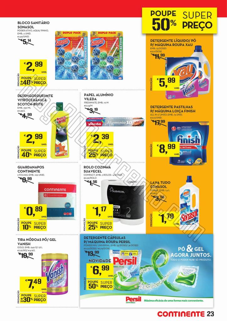 Antevisão Folheto Continente  