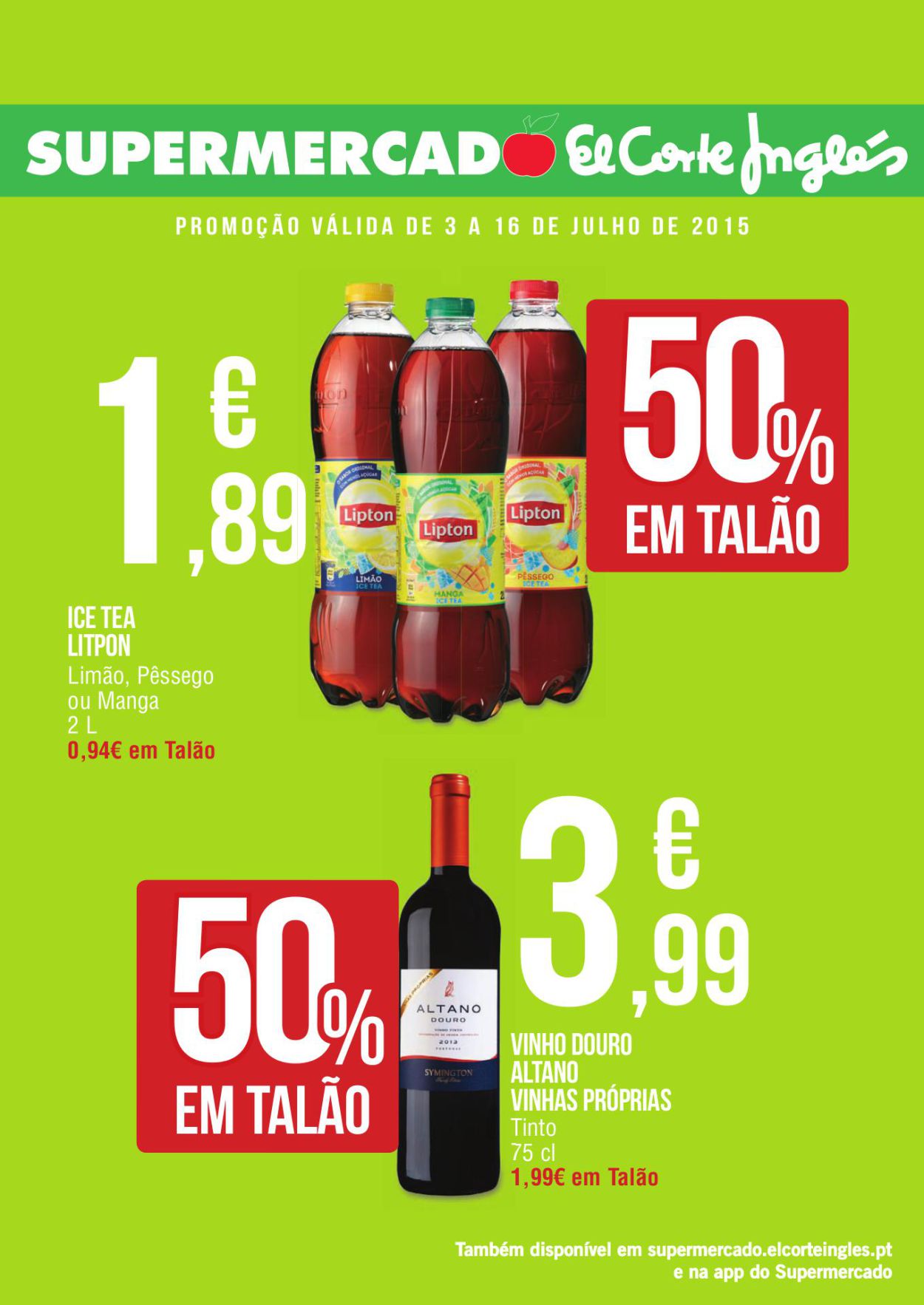 Antevisão folheto ElCorteIngles 