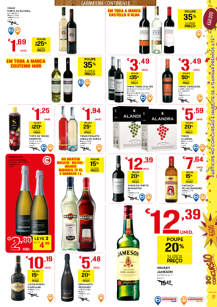 Antevisão folheto Continente  