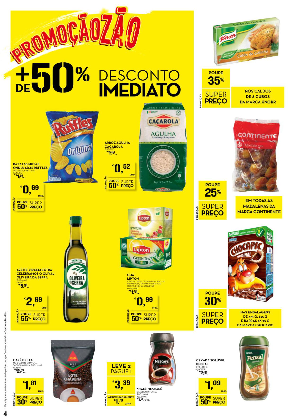 Novo folheto Continente 