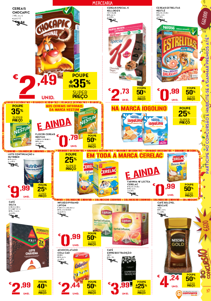 Antevisão folheto Continente  