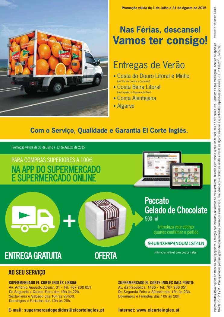 Antevisão folheto ElCorteIngles  