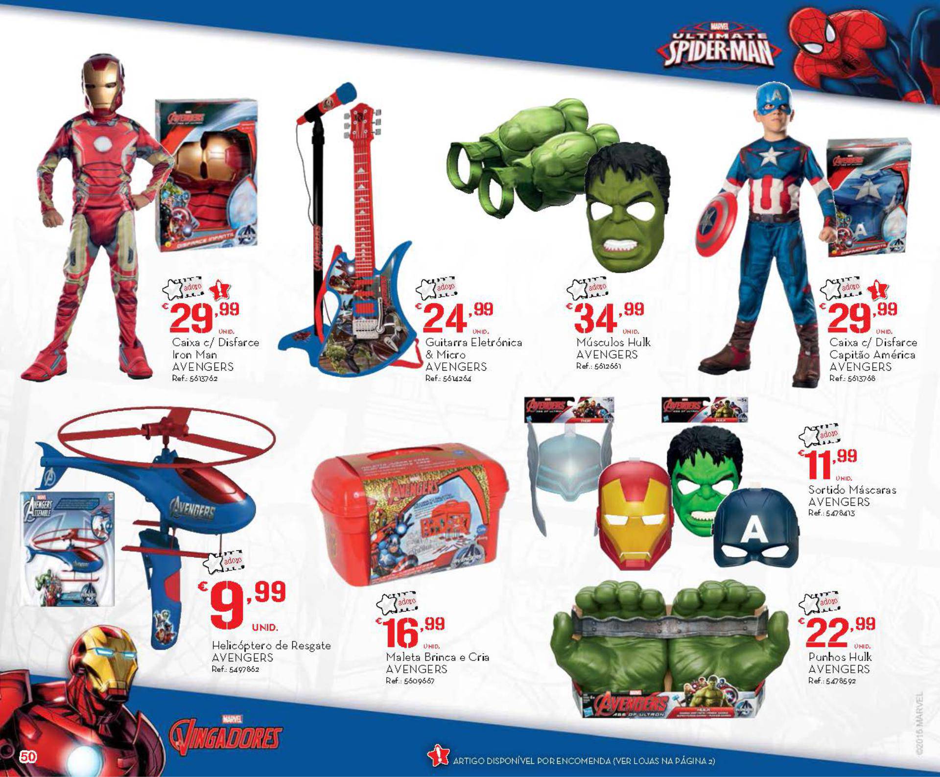 Novo folheto Continente especial brinquedos 