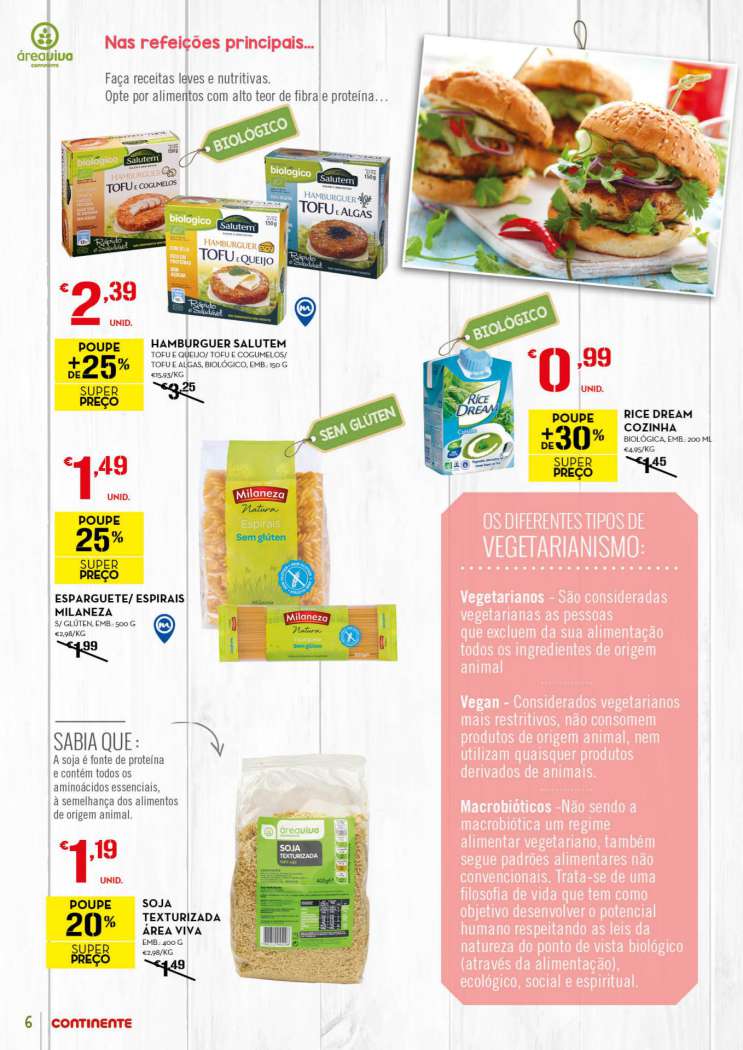 Antevisão folheto Continente Bem Estar