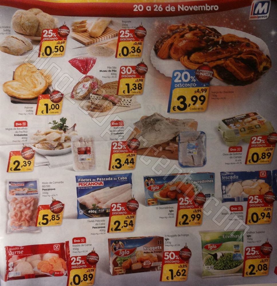 Antevisão promoções folheto Minipreço 20a26nov