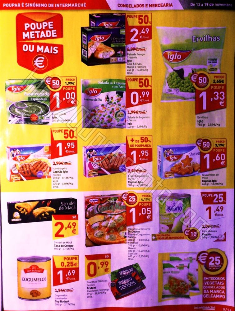 Antevisão folheto Intermarche 13a19nov