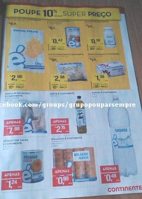 Antevisão folheto Continente 