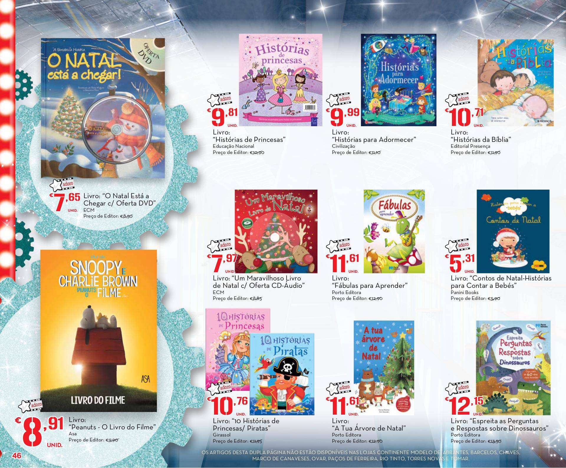 Novo folheto Continente especial brinquedos 