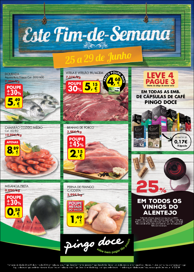 Novo folheto Pingo Doce Este Fim de Semana